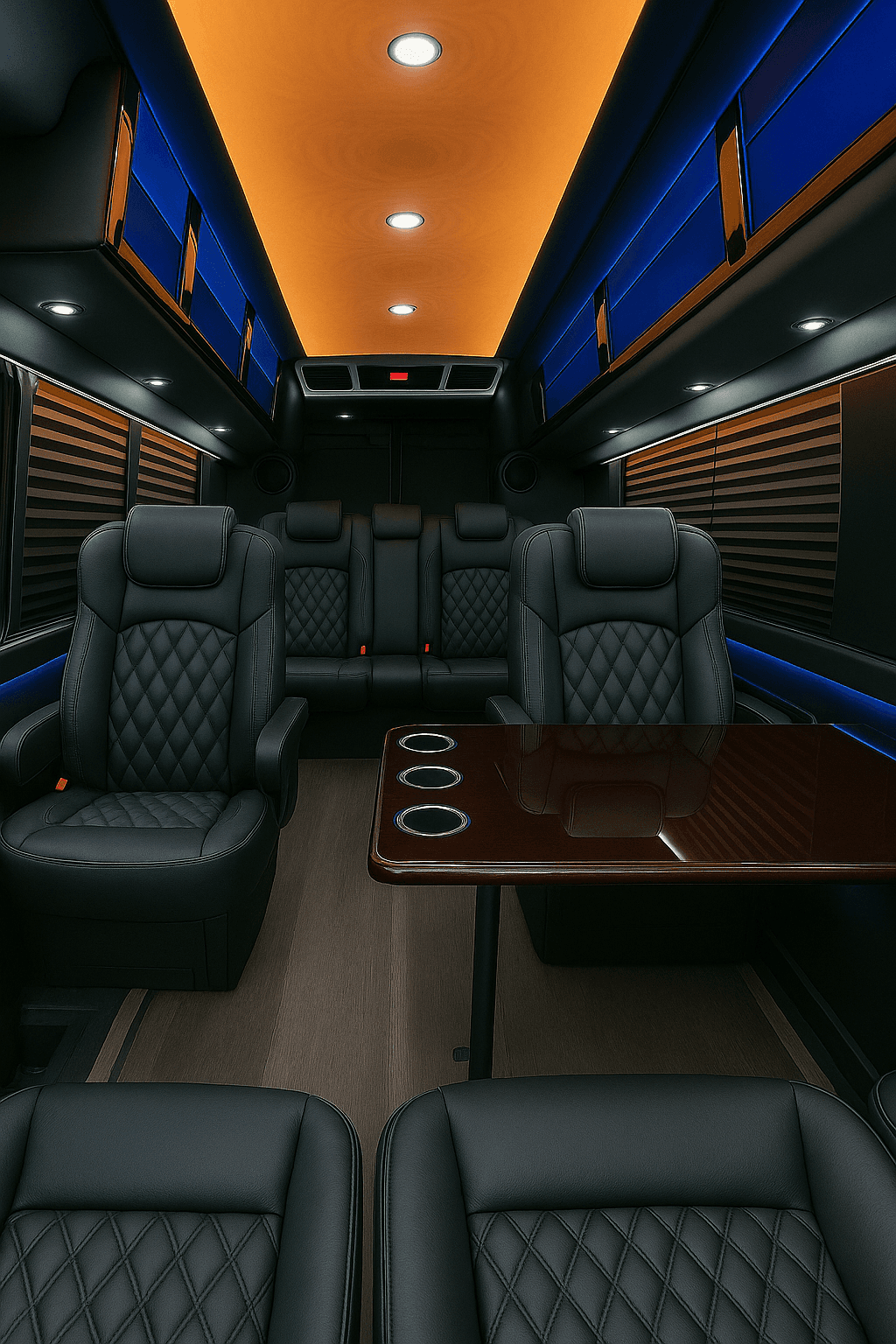 14 Passenger Executive Sprinter - Interior