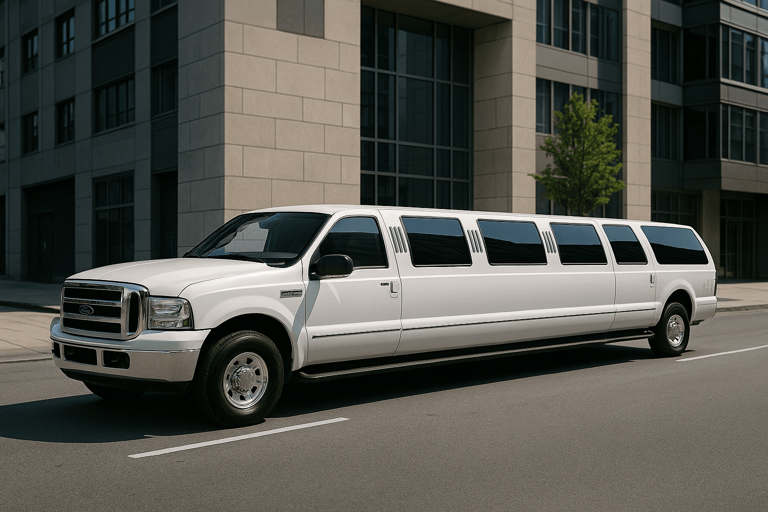 16 Passenger Limousine - Exterior