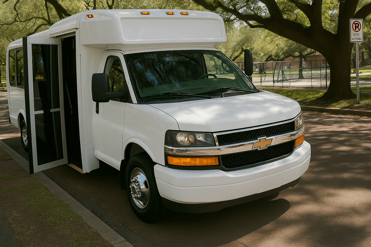 18 Passenger Party Bus - Exterior
