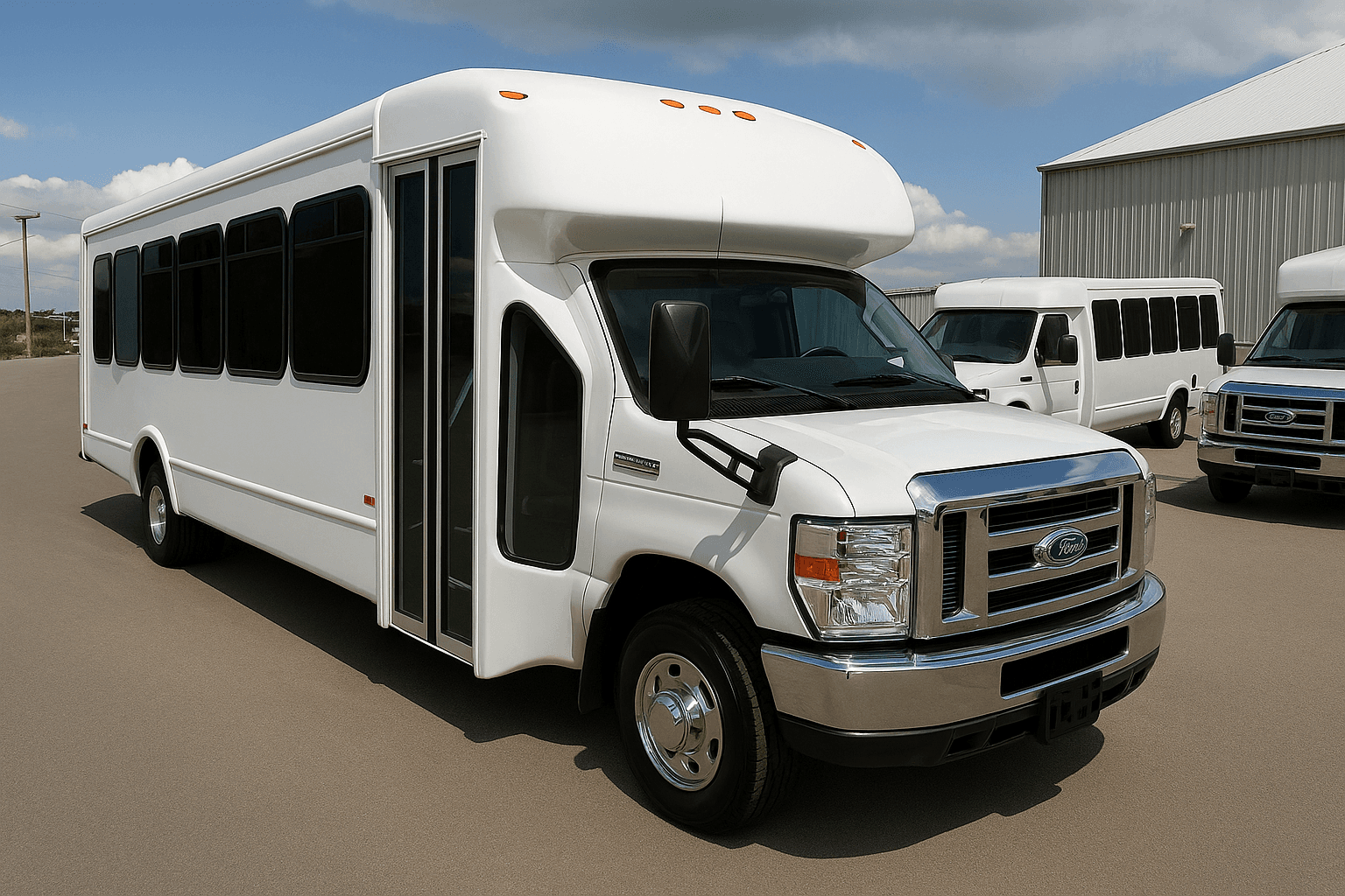 22 Passenger Coach Bus - Exterior