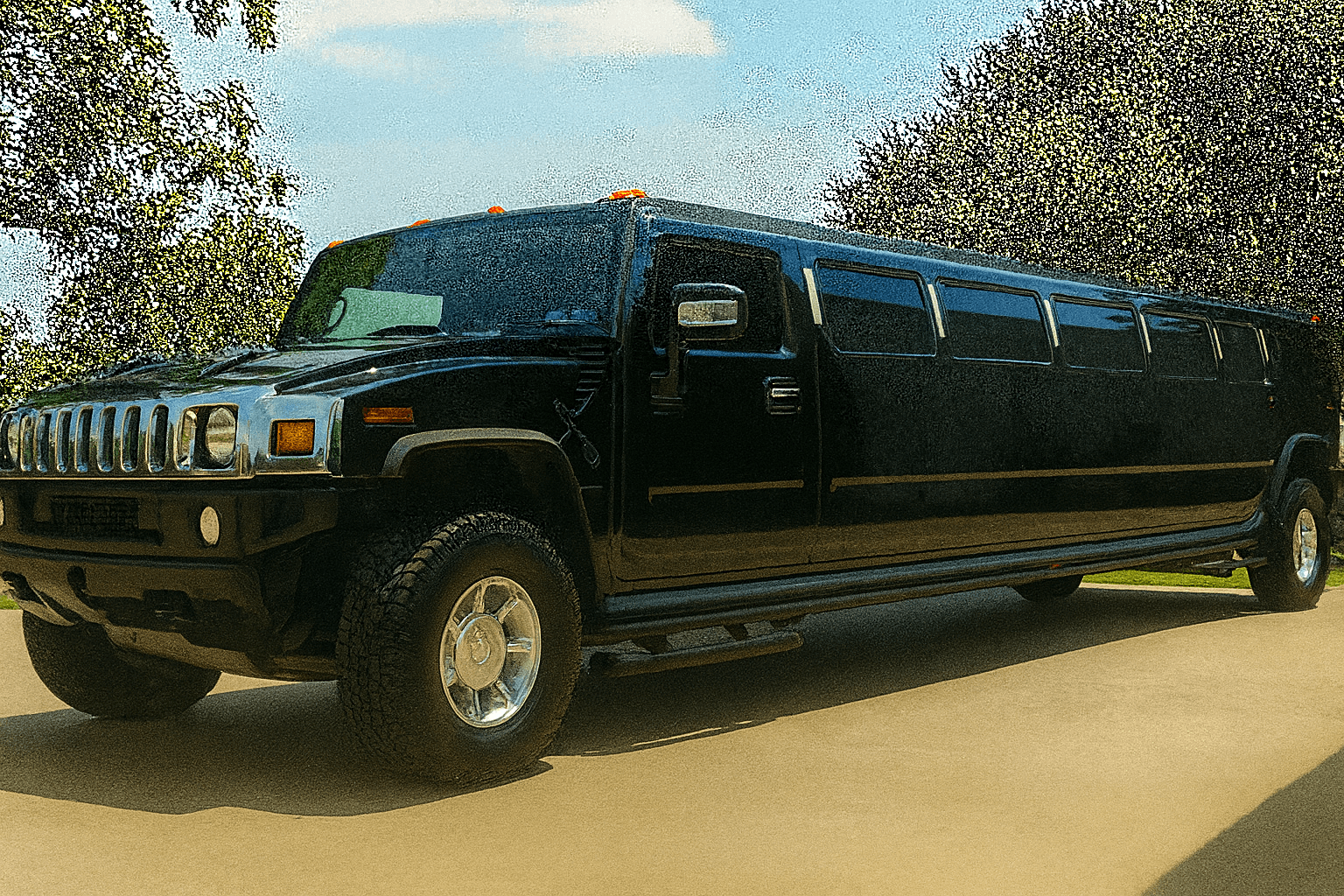 22 Passenger Limousine - Exterior