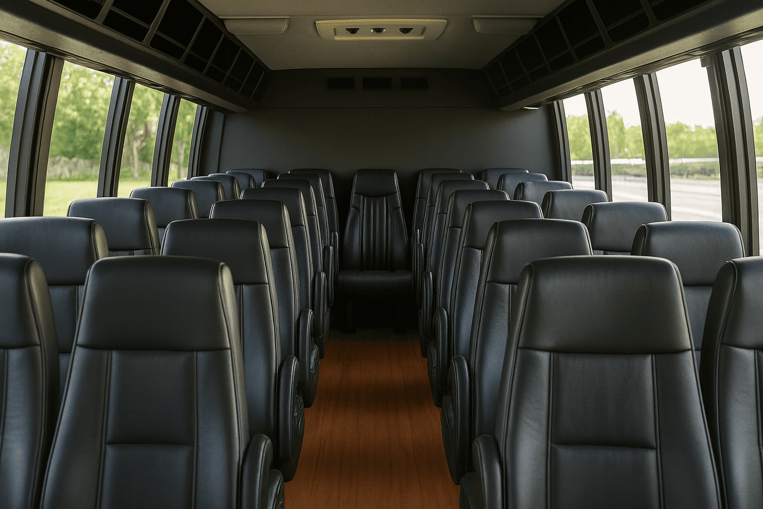 Larger class group photographed example - Interior
