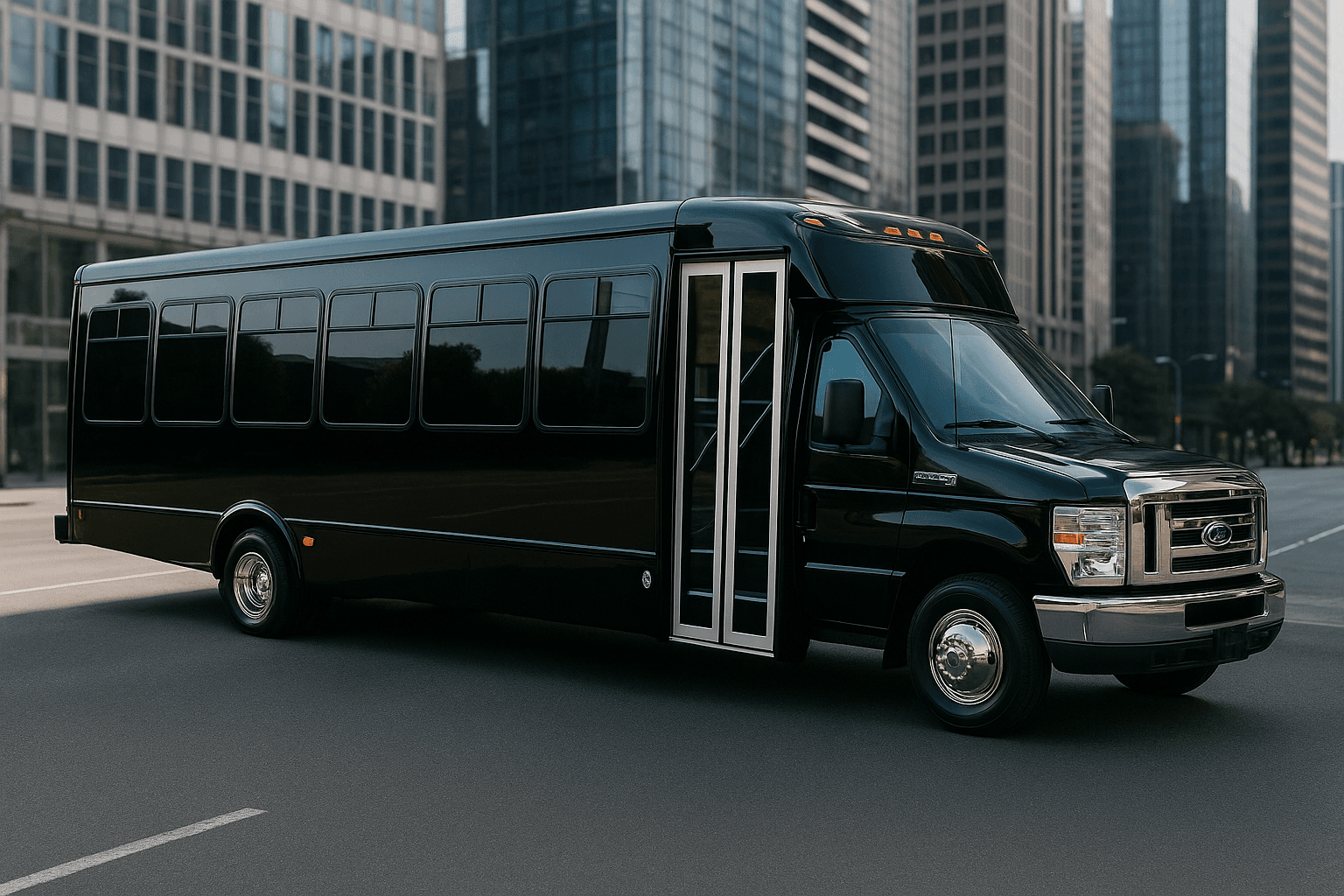 28 Passenger Coach Bus - Exterior