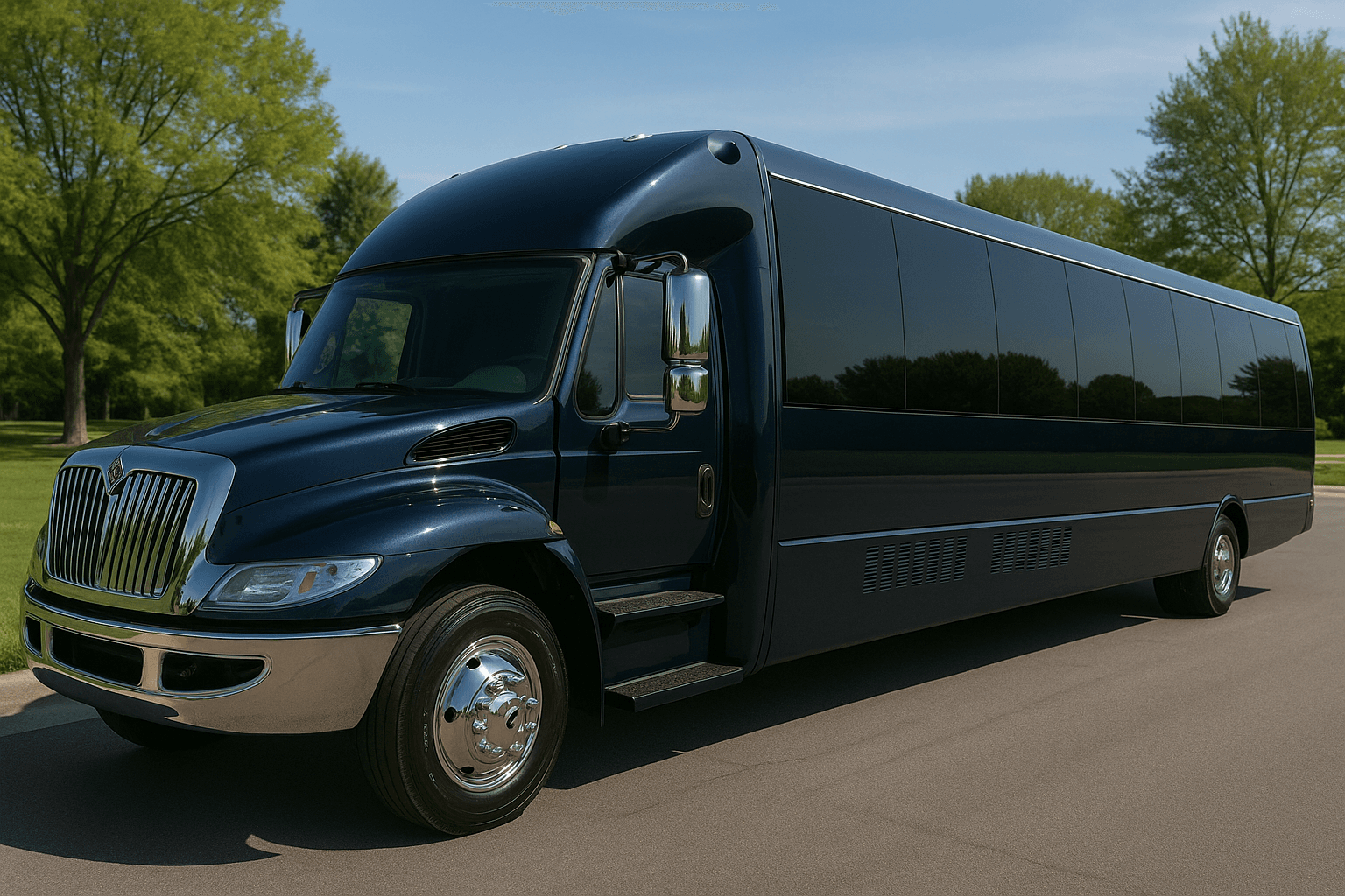 34 Passenger Party Bus - Exterior
