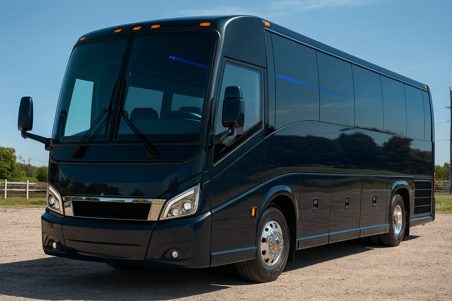 40 Passenger Coach Bus - Exterior