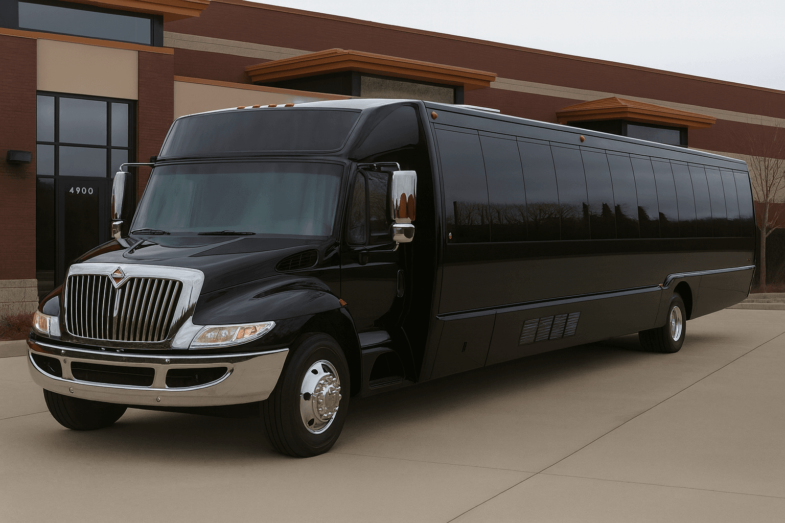 45 Passenger Party Bus - Exterior