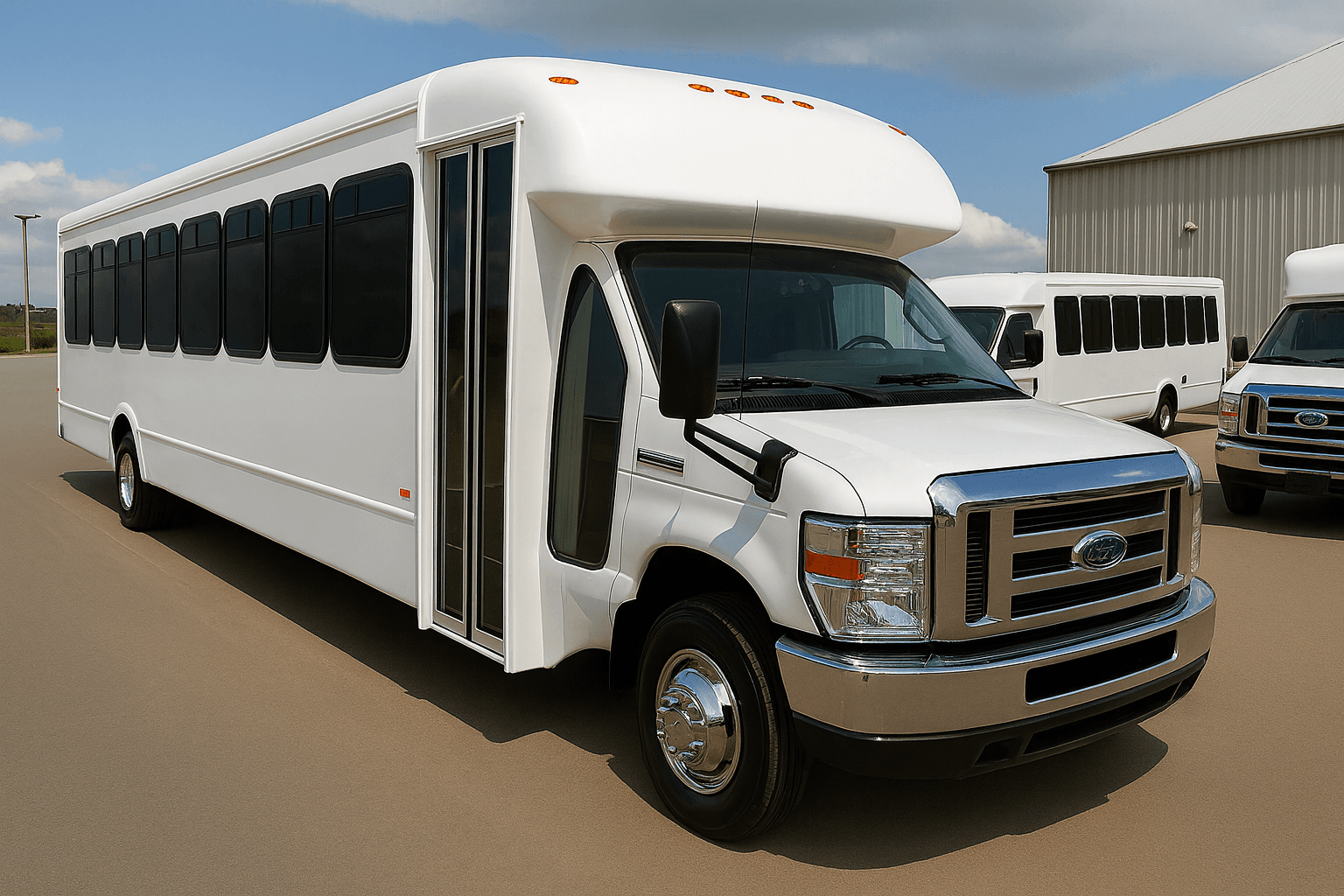 46 Passenger Coach Bus - Exterior