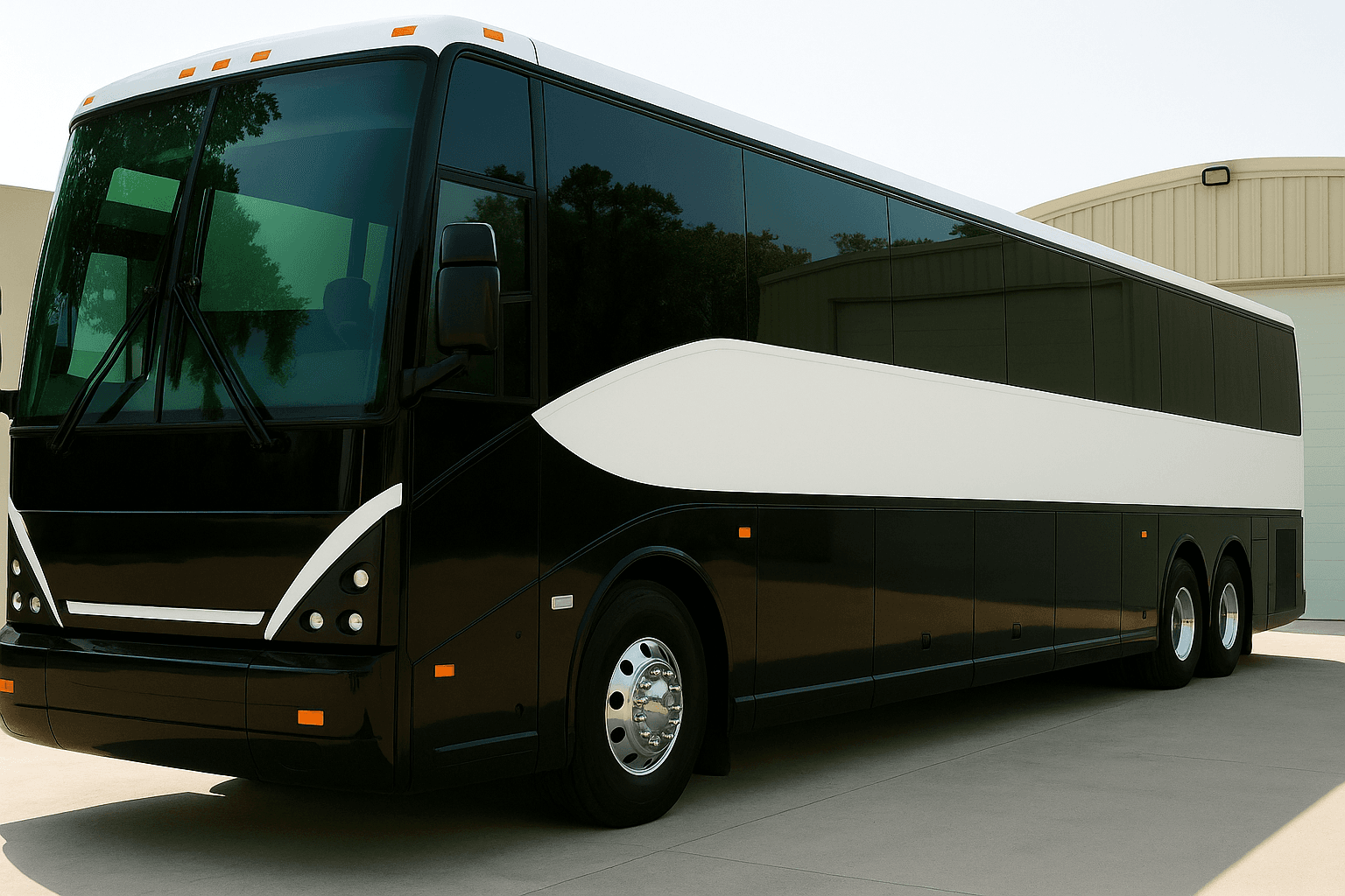 48 Passenger Coach Bus - Exterior