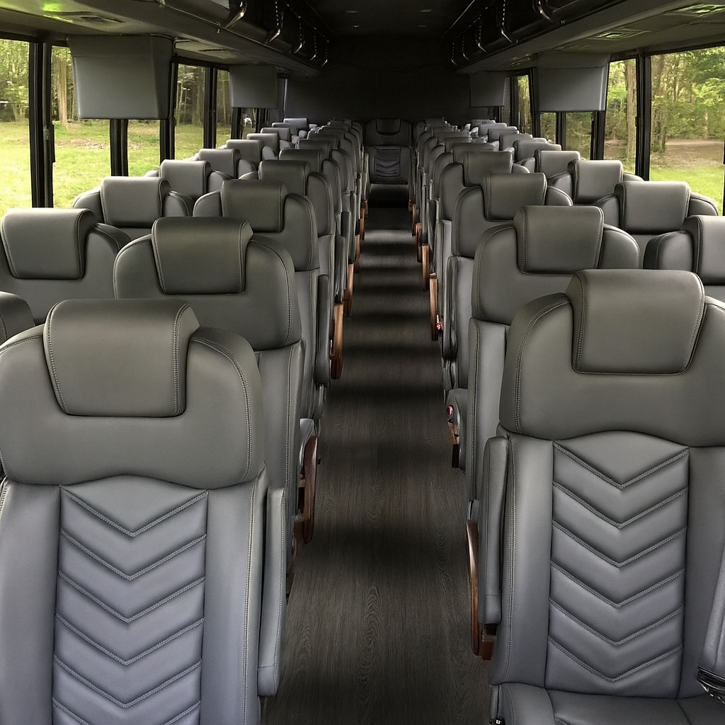 44 Passenger Coach Bus interior