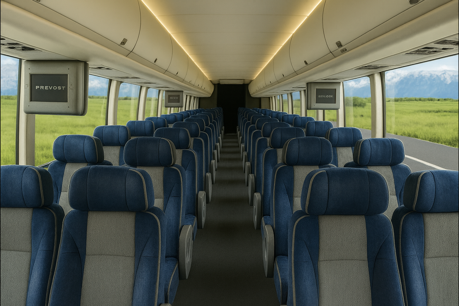 Sprinters & Coaches interior available in San Diego